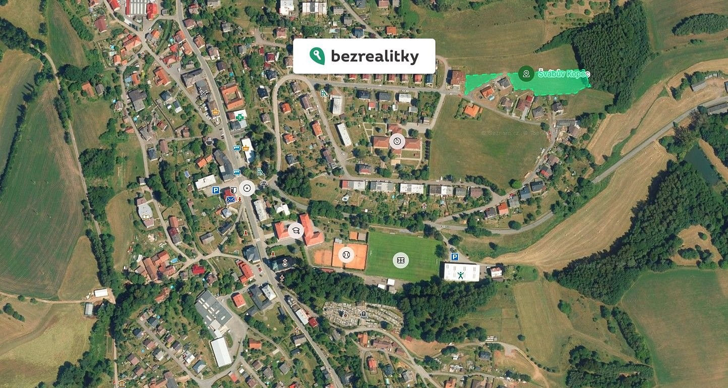 Prodej stavebního pozemku 4 232 m² – fotografie 3