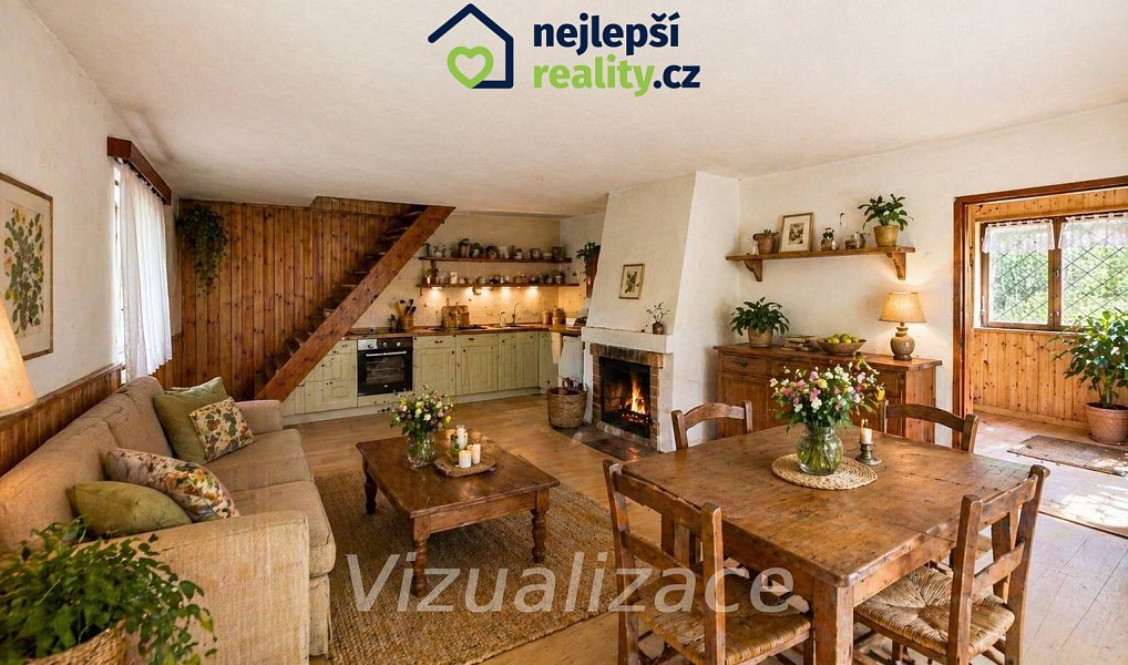 Prodej chaty/chalupy 64 m² s pozemkem 69 m², Budyně nad Ohří – náhled fotky 12