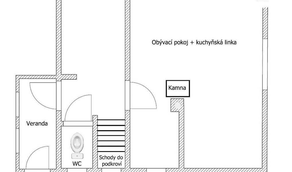 Prodej chaty/chalupy 42 m² s pozemkem 36 m², Oslnovice – náhled fotky 16