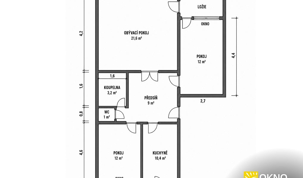 Prodej bytu 3+1 69 m², Prostějov – náhled fotky 19
