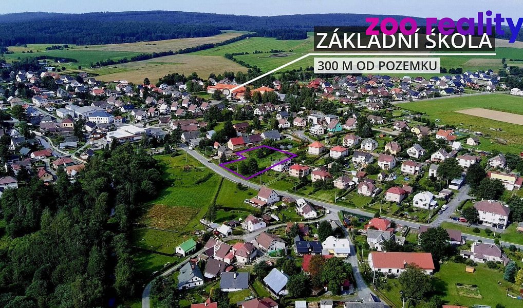 Prodej stavebního pozemku 2 518 m², Herálec – náhled fotky 9