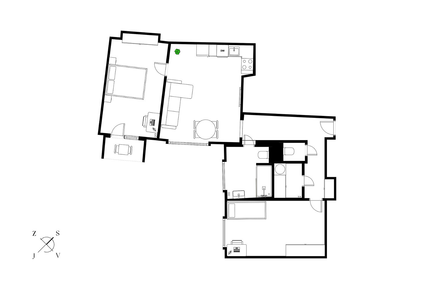 Prodej bytu 3+kk 74 m² – fotografie 3