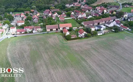 Prodej stavebního pozemku 2 750 m², Podmokly, okres Rokycany