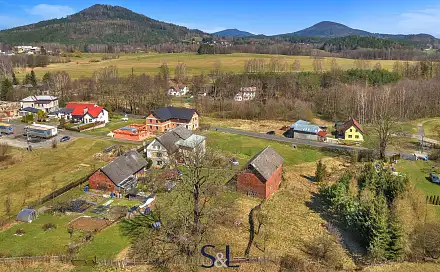 Prodej domu 60 m² s pozemkem 2 960 m², Tovární, Cvikov, okres Česká Lípa