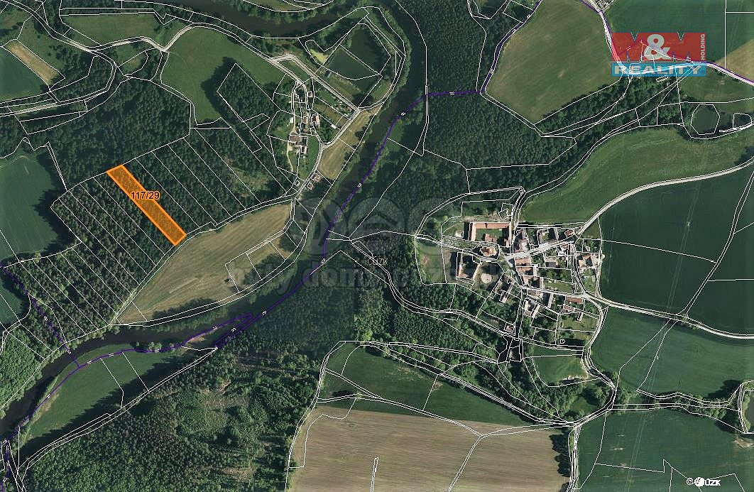 Prodej lesa 4 921 m²