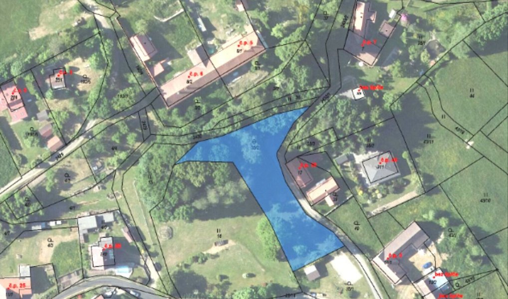 Prodej stavebního pozemku 1 740 m², Popovice – náhled fotky 2