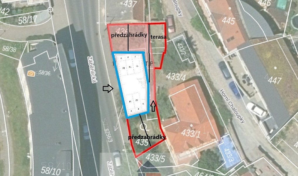 Prodej stavebního pozemku 297 m², Praha – náhled fotky 5