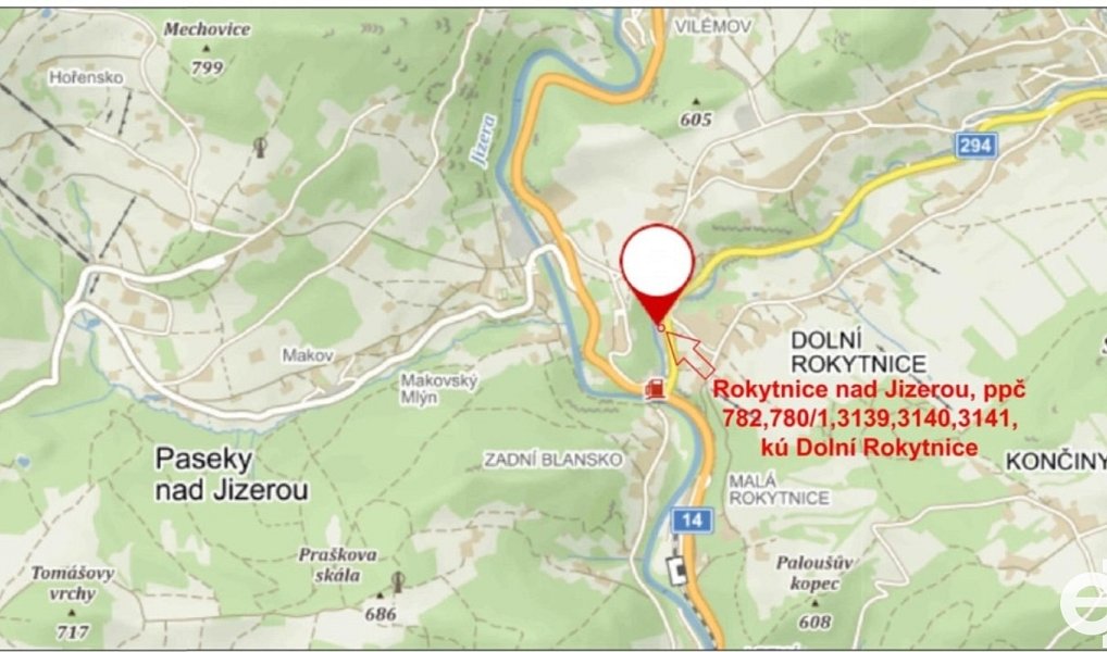 Prodej komerčního pozemku 6 795 m², Rokytnice nad Jizerou – náhled fotky 2