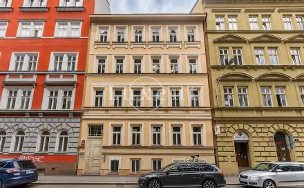 Prodej nájemního domu, činžáku 805 m², Na bojišti, Praha 2 - Nové Město