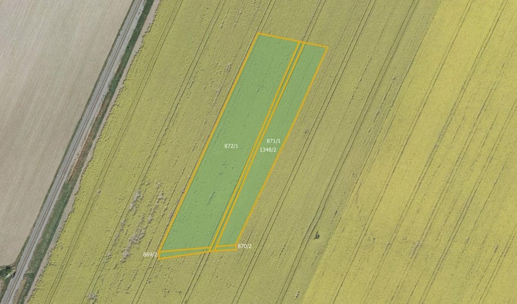 Prodej pole 36 215 m², Dolní Roveň – náhled fotky 2