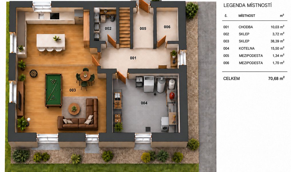 Prodej domu 329 m² s pozemkem 1 034 m², Sluhy – náhled fotky 37