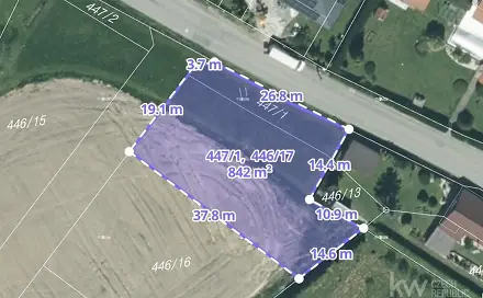 Prodej stavebního pozemku 842 m², Mokrouše, okres Plzeň-město