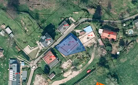 Prodej pozemku 320 m², Hřensko - Mezná, okres Děčín