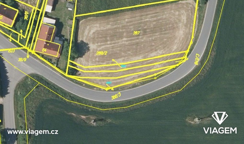 Prodej stavebního pozemku 199 m², Plasy – náhled fotky 3