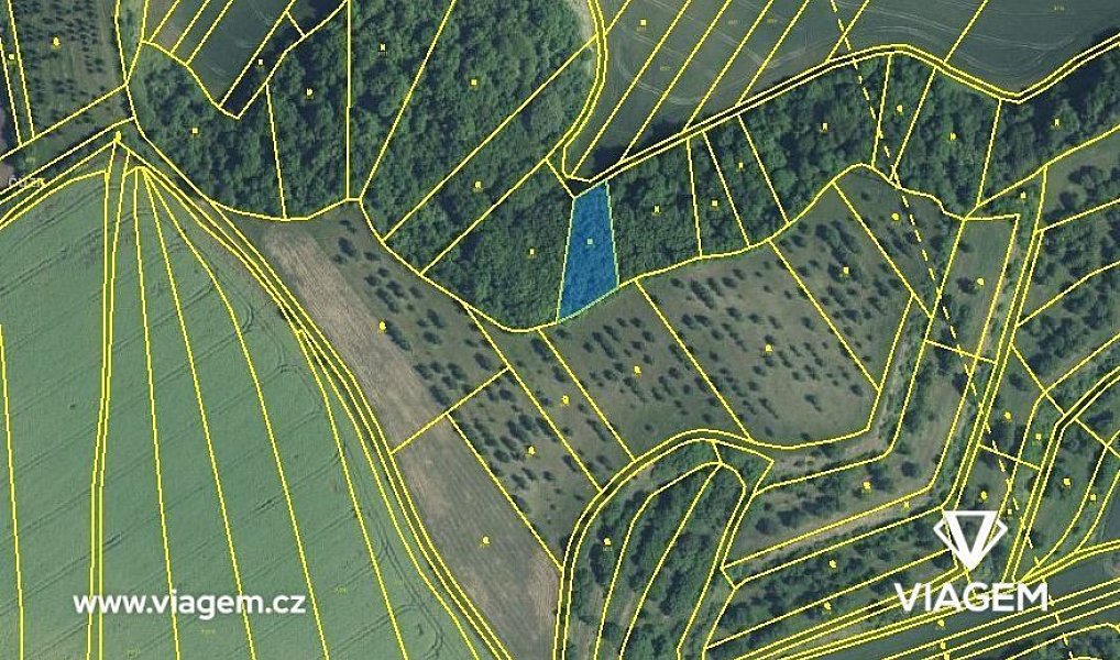 Prodej pole 791 m², Kobylí – náhled fotky 3