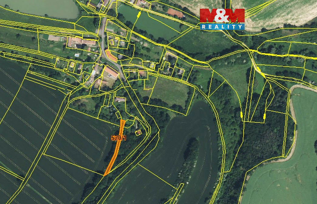 Prodej louky 734 m², Snědovice
