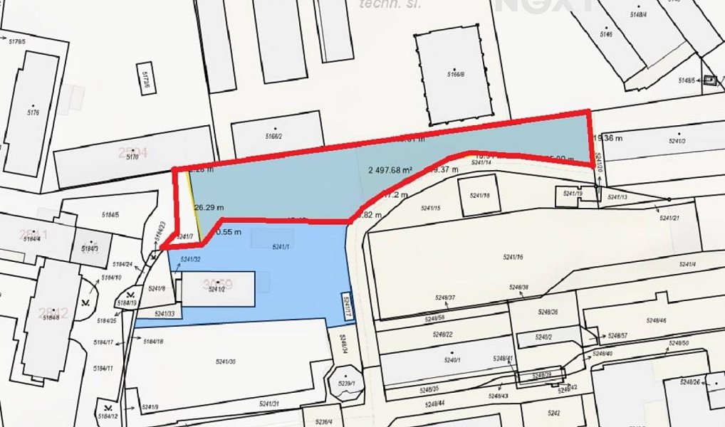 Prodej komerčního pozemku 2 708 m², Sezimovo Ústí – náhled fotky 3