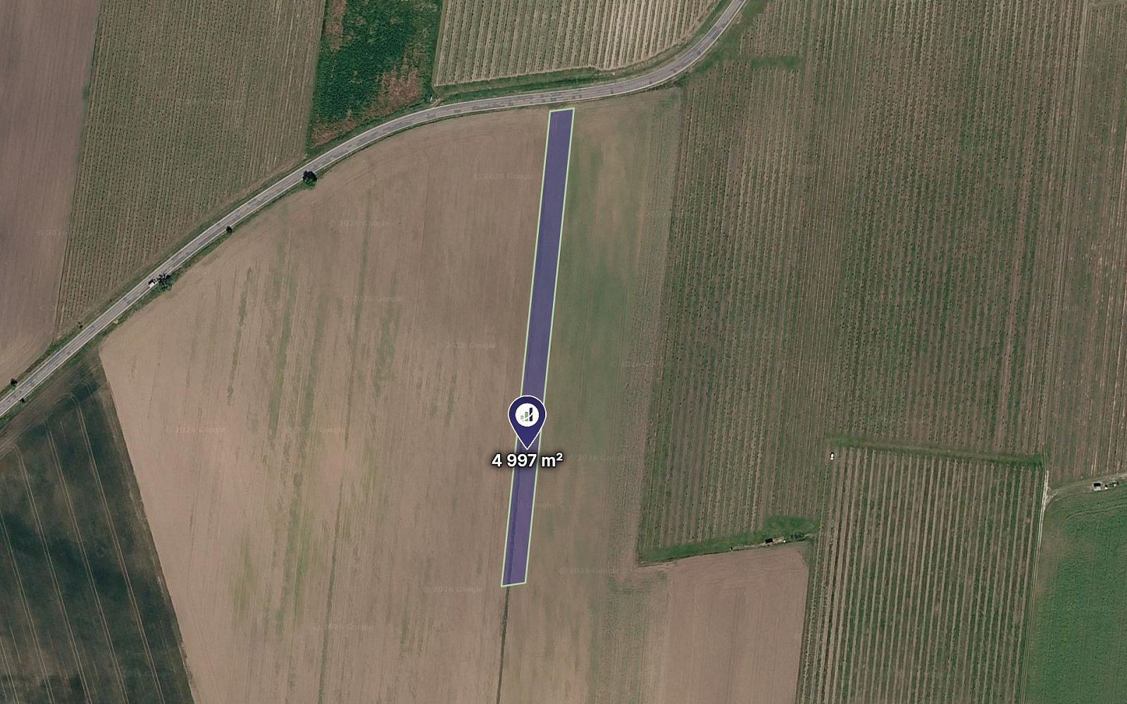 Prodej pole 4 997 m²