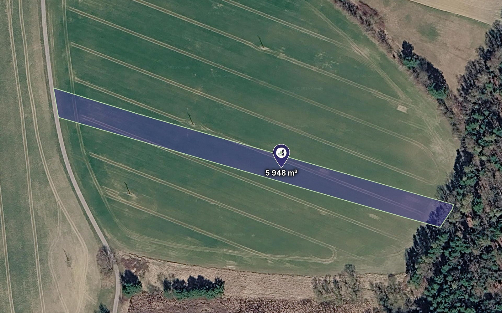 Prodej pole 5 948 m²