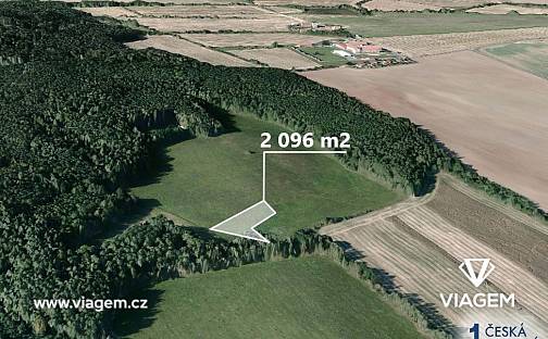 Prodej pole 1 572 m², Oráčov, okres Rakovník