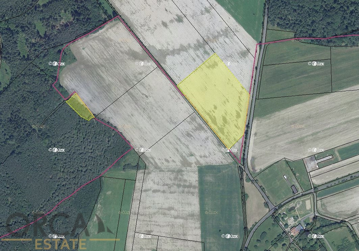 Prodej pole 2 916 m²