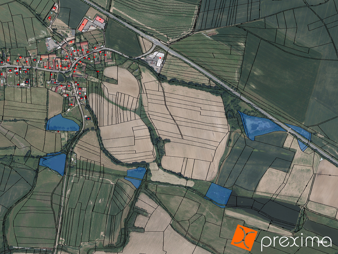 Prodej vodní plochy 1 761 m²