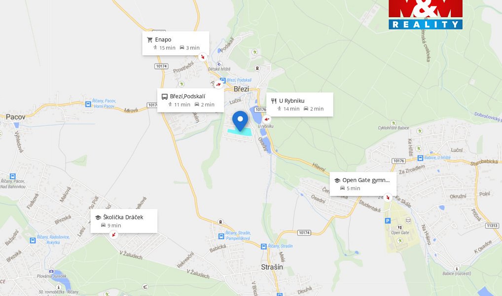 Prodej stavebního pozemku 1 004 m², Březí – náhled fotky 14