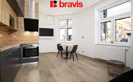 Pronájem bytu 1+kk 36 m², Horova, Brno - Žabovřesky
