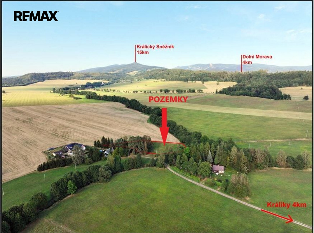 Prodej stavebního pozemku 1 498 m² – fotografie 3