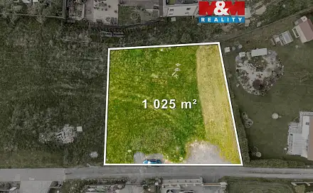 Prodej stavebního pozemku 1 025 m², Velké Chvojno - Žďár, okres Ústí nad Labem