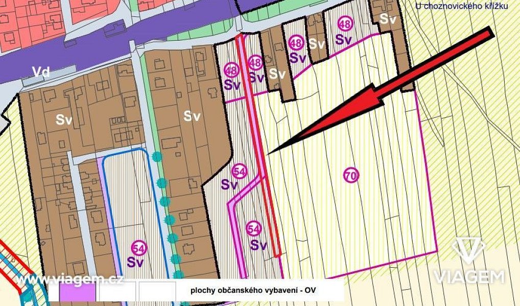 Prodej stavebního pozemku 541 m², Mýto – náhled fotky 5