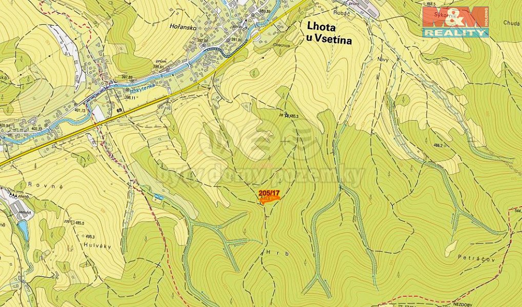 Prodej lesa 5 837 m², Lhota u Vsetína – náhled fotky 6