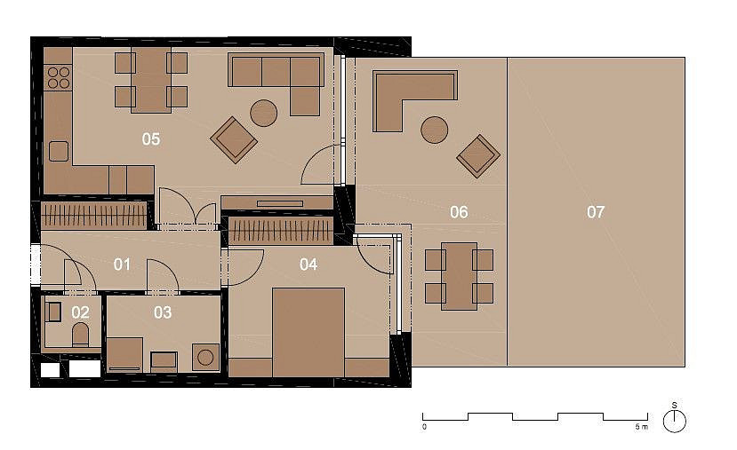 Pronájem bytu 2+kk 53 m² – fotografie 2