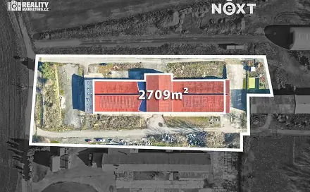 Pronájem skladovacích prostor 2 417 m², Rostěnice-Zvonovice