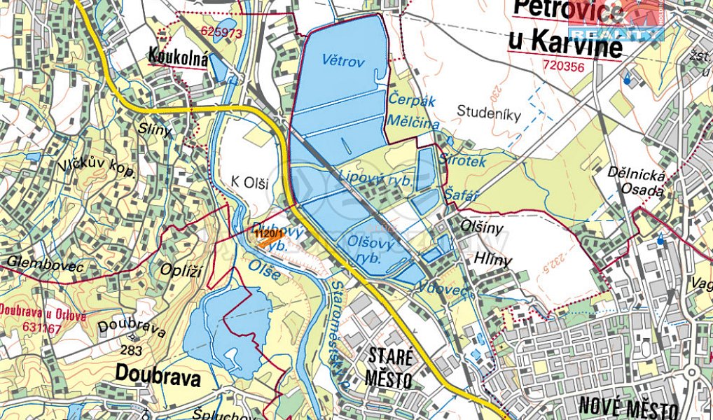 Prodej lesa 7 006 m², Karviná – náhled fotky 3