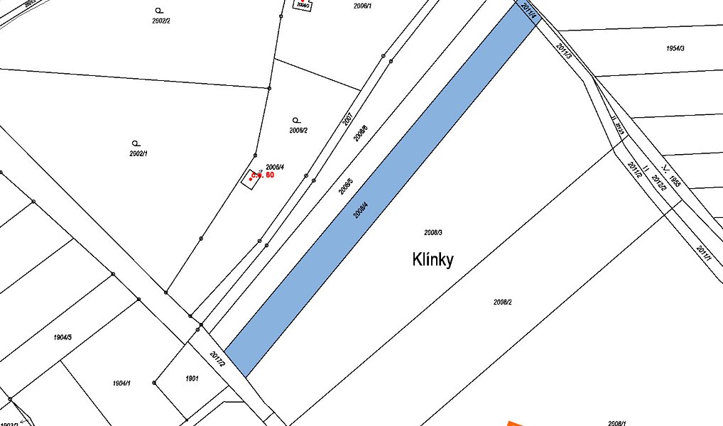 Prodej pole 435 m², Pozořice – náhled fotky 2