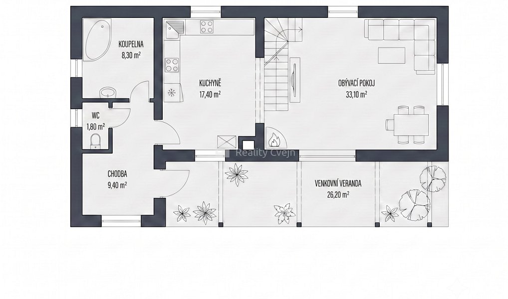 Prodej domu 130 m² s pozemkem 1 154 m², Halenkov – náhled fotky 7