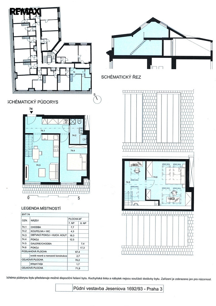 Prodej bytu 3+kk 72 m² — photo 3