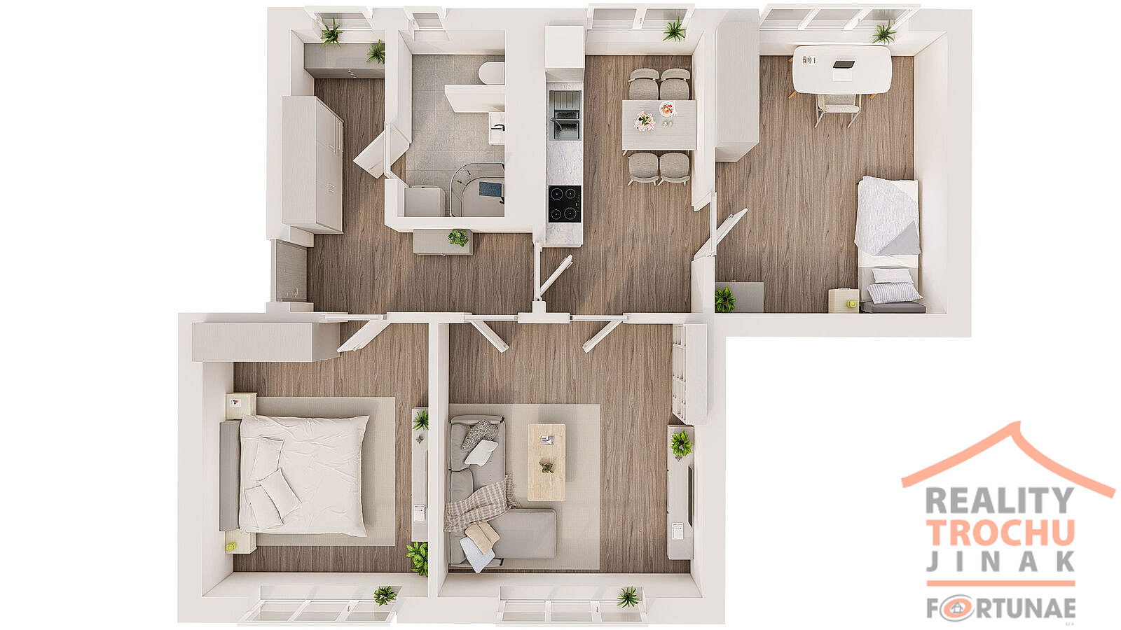 Prodej bytu 3+1 71 m² – fotografie 3