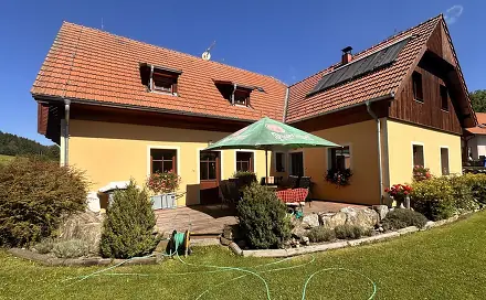 Prodej domu 160 m² s pozemkem 1 681 m², Kájov - Lazec, okres Český Krumlov