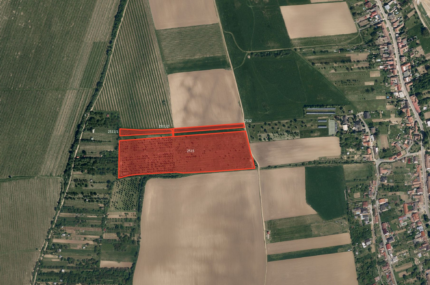 Prodej pole 38 921 m²