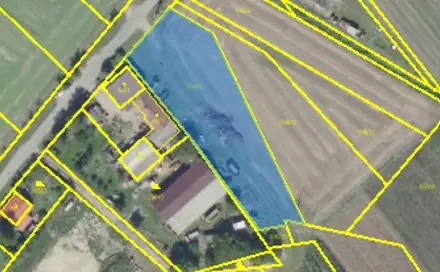 Prodej stavebního pozemku 2 145 m², Bělušice, okres Kolín