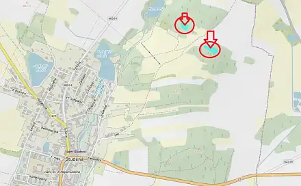Prodej lesa 4 659 m², Studená