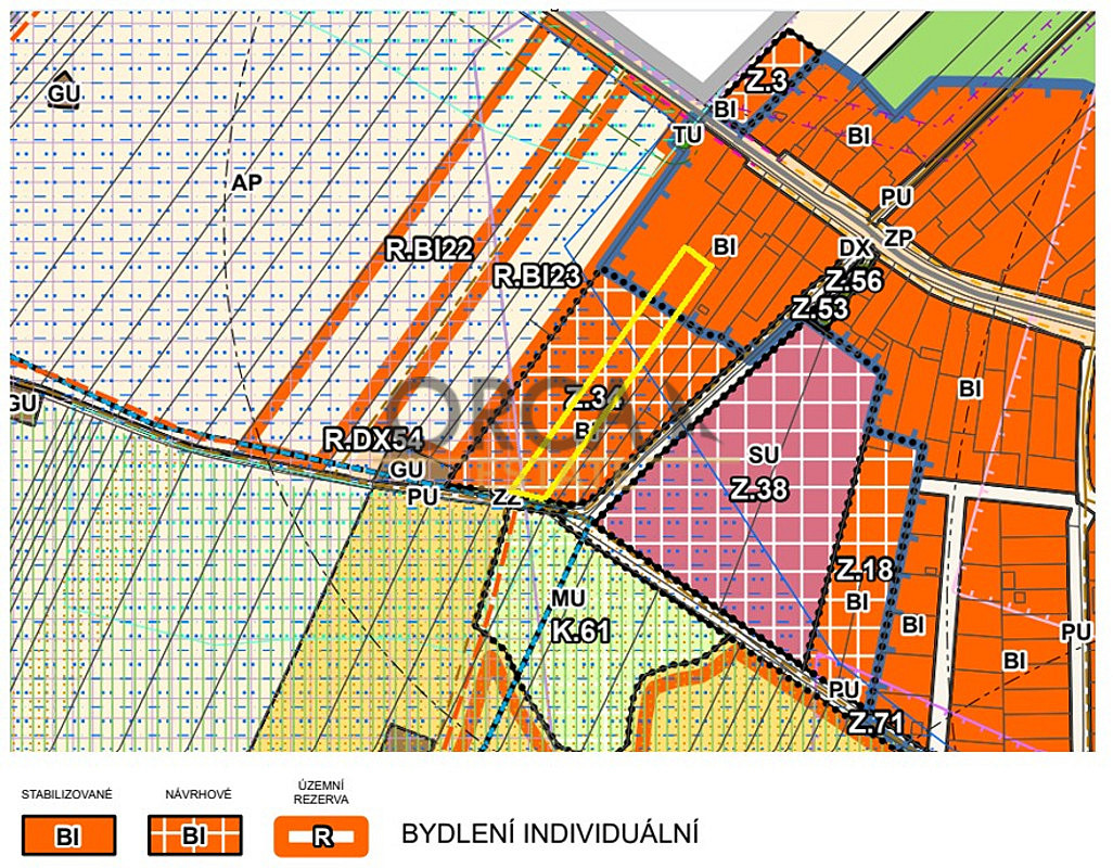 0,2 ha pozemků v k. ú. Moravský Žižkov – pohled 5
