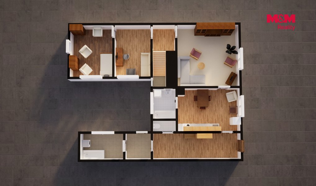 Prodej domu 120 m² s pozemkem 322 m², Roudnice nad Labem – náhled fotky 3