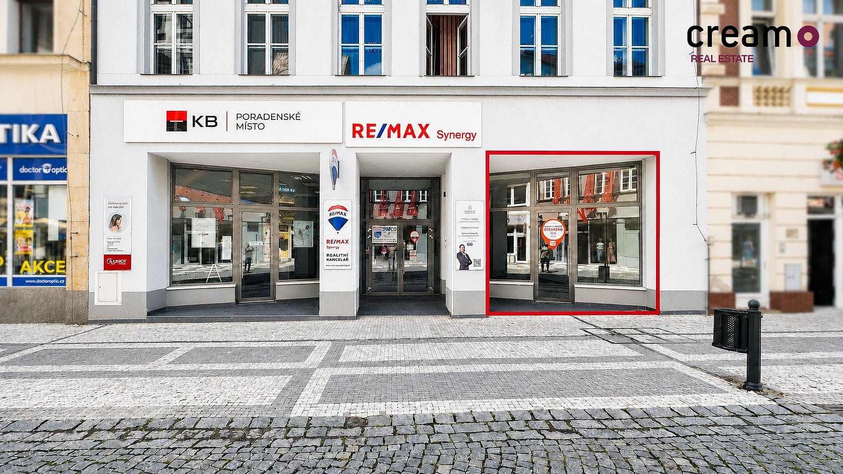 Pronájem obchodních prostor 188 m²