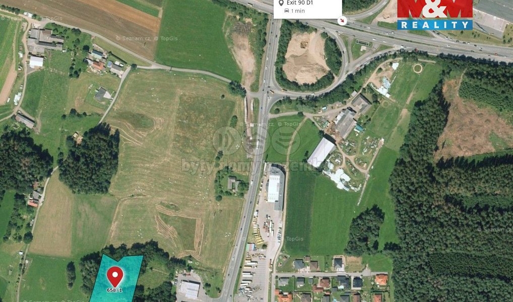 Prodej pozemku 11 500 m², Vystrkov – náhled fotky 5
