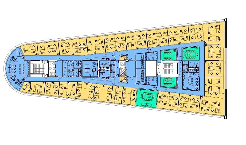 Pronájem kanceláře 1 326 m², Praha – náhled fotky 6