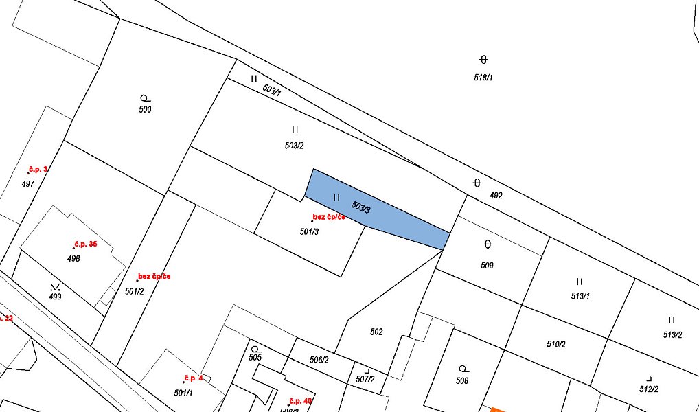 Prodej pozemku 256 m², Libědice – náhled fotky 2