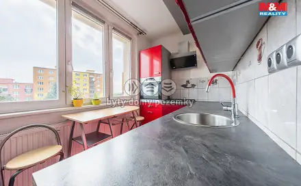 Prodej bytu 2+1 51 m², Zahradní, Chomutov